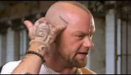 FFDP's Ivan Moody Tattooed Over Real Knife Wounds