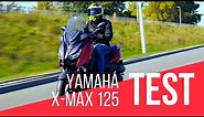 Yamaha X-MAX 125 - TEST | 4K