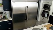 Frigidaire Professional Refrigerator and Freezer Side By Side REVIEW - FPRU19F8RF FPFU19F8RF