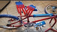 2021 Mongoose Supergoose 20" BMX Unboxing Red And Blue