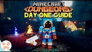 EVERYTHING You Need To Know About Dungeons! | Minecraft Dungeons Day 1 Guide