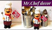 Chef Decor | Kitchen | Best out of waste | DIY