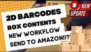 How to Use 2D Barcodes for Box Contents for Amazon Used Book Seller