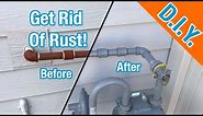How to Paint Rusted Natural Gas Pipes