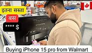Price of iPhone 15 pro in Walmart || international student buying iPhone 15 pro