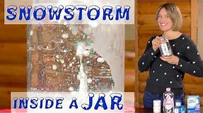 Snowstorm Inside a Jar | Fun Weather Experiment for Kids