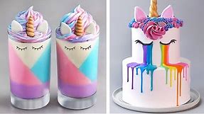 Amazing Unicorn Cake Decorating Ideas | Most Beautiful Rainbow Cake Tutorials | Easy Cake Ideas