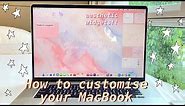 ALL-IN-ONE MACBOOK CUSTOMISATION TRICKS + PRETTY WIDGETS *macOS Big Sur* // aesthetic and easy!!