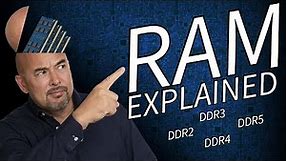 Random Access Memory - RAM Explained | DDR2 DDR3 DDR4 DDR5
