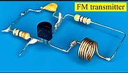 1km fm transmitter circuit diagram