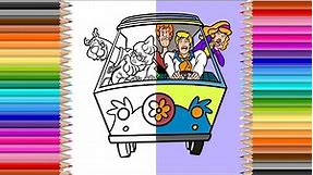 Scooby Doo Coloring Pages | Cartoon Coloring Book | Coloring Pages Channel