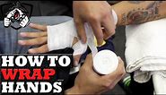 How to Wrap Hands using Tape & Gauze for Amateur Boxing