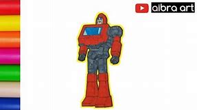 How To Draw Transformers | Autobots | Ironhide G1
