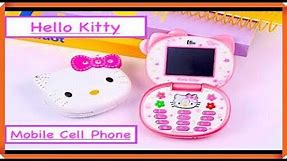 Hello Kitty Cute Mobile Cell Phone Unboxing & Showcase 📞