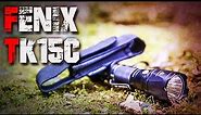 Fenix TK15C Taschenlampe Flashlight rot+grün - Review Test Outdoortest EDC (Deutsch/German)