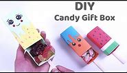 How To Make Paper Candy Gift Box | Easy Origami Candy Box| DIY Paper Art & Craft Ideas