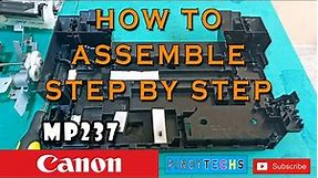 CANON MP237 | How To ASSEMBLE Step by Step | Pinoytechs (Tagalog)