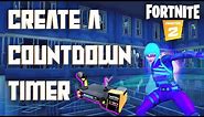 How to Create a Box Fight Countdown Timer in Fortnite Creative!