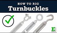 How to Use Turnbuckles in Your Next Rigging Project