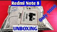 Redmi Note 8 Unboxing (Indian Retail Unit) Amazon | Redmi Note 8 Neptune Blue unboxing
