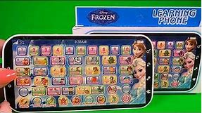 Disney FROZEN new toy smart phone with songs, music and learning English