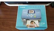 Canon Selphy CP760 Compact Photo Printer Blue