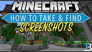 How To Take Screenshots in Minecraft (Where to Find Screenshots in Minecraft)