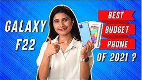 Galaxy F22 Review: Best Budget Phone of 2021?
