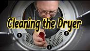 Dryer Filter Sensor Cleaning Maintenance
