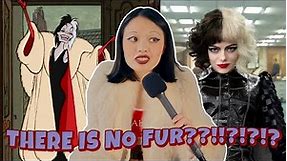 the problem with Cruella's costumes...