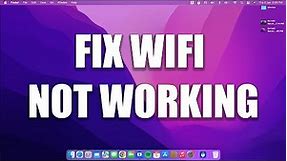 How To Fix MacBook Not Connecting to Wi-Fi or Wi-Fi Not Working[SOLVED]