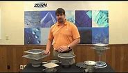 Zurn Floor Drains and Floor Sinks Z1800 Stainless Steel Industrial Drainage