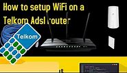 How to setup WiFi on a Telkom Adsl router