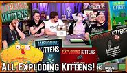 Exploding Kittens [All Expansions] | Board Game Live Stream