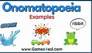 100  Onomatopoeia Examples And Example Sentences | Games4esl