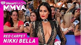 WWE Star Nikki Bella Arrives on the iHeartRadio MMVAs Red Carpet
