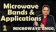 Microwave Frequency Bands and Applications of Microwave Frequency Bands in Microwave Engineering