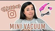As Seen On Instagram | Sewing Product Review | Mini Vacuum Sewing Machine Cleaner