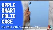 Apple Smart Folio for iPad 10th Generation - Sky