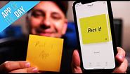 Sticky Notes on iPhone? How to Use Post-It App