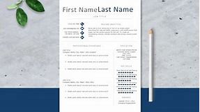6  Downloadable Blank Resume Templates