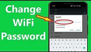 How to Change Your WiFi Password Using Your Phone!! - Howtosolveit