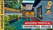 Step Inside This 60 SQM Modern Tropical Paradise in Caloocan