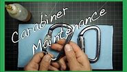 Carabiner Maintenance with Rene