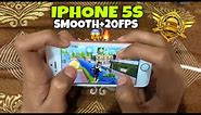 iPhone 5S Pubg Smooth+20Fps Performance Test In 2024 😱 iPhone 5S Handcam PUBG Mobile Gameplay