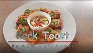 Pork Toast (Kanom Pang Na Moo)