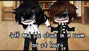 Jeff and Liu stuck in a room for 24 hours || Creepypasta ||