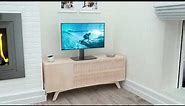 Universal Swivel TV Stand/Base Table Top TV Stand for 19 to 39 inch TVs with 90 Degree Swivel