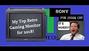 Sony PVM 2950Q Retro Gaming Monitor - Best Demo & Tutorial