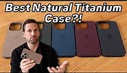 iPhone 15 Pro NATURAL TITANIUM | What is the BEST FINEWOVEN Case?!